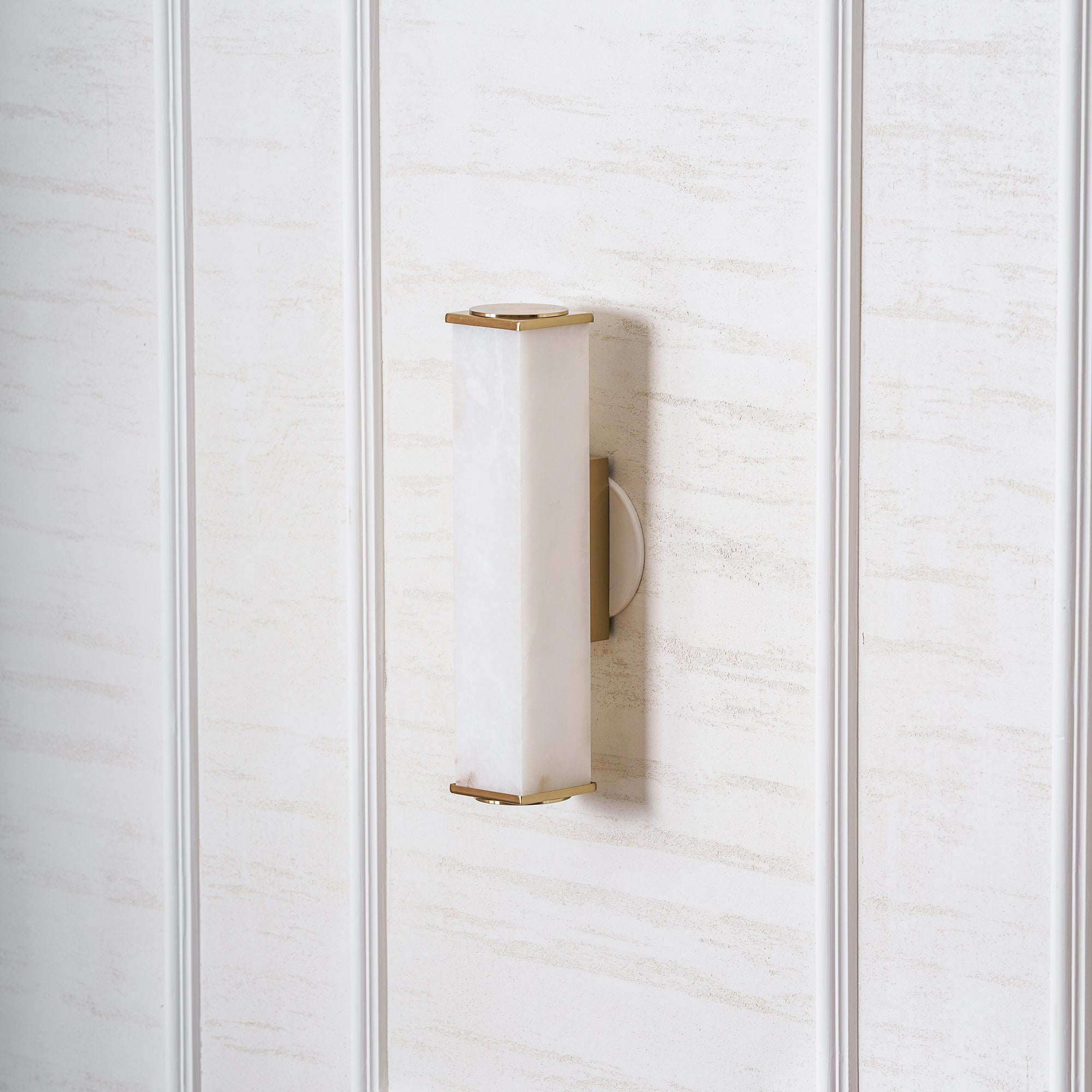 Caboze Alabaster Wall Light