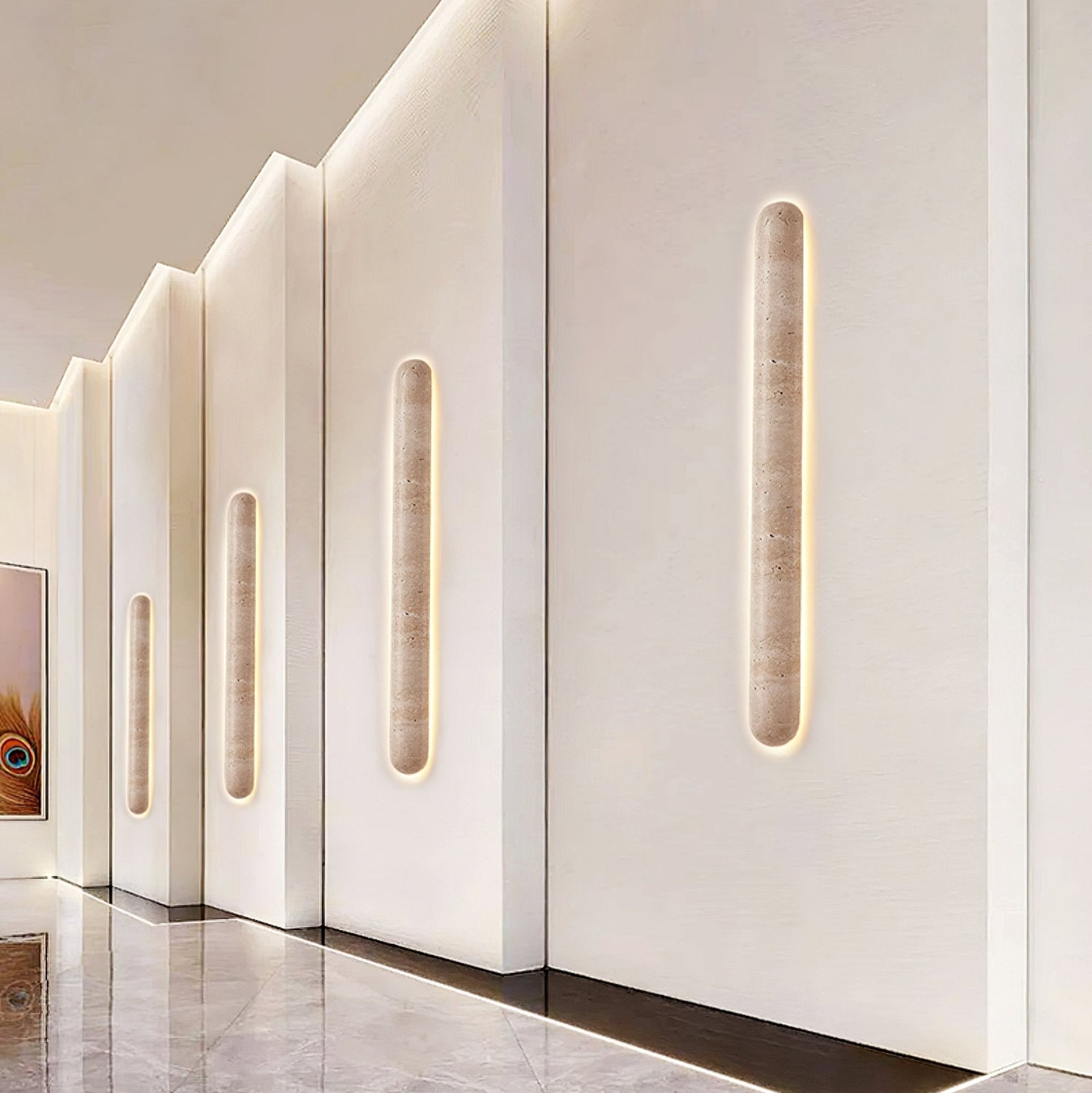 Loizan Natural Stone Wall Light