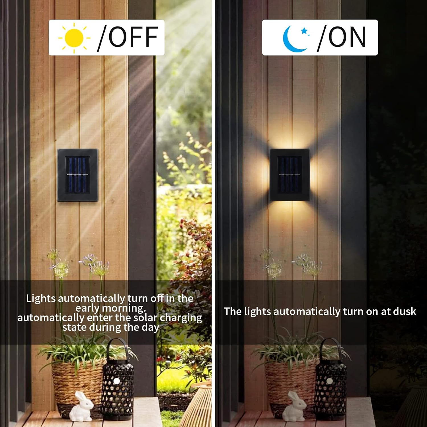 Evoa Solar Outdoor Wall Light