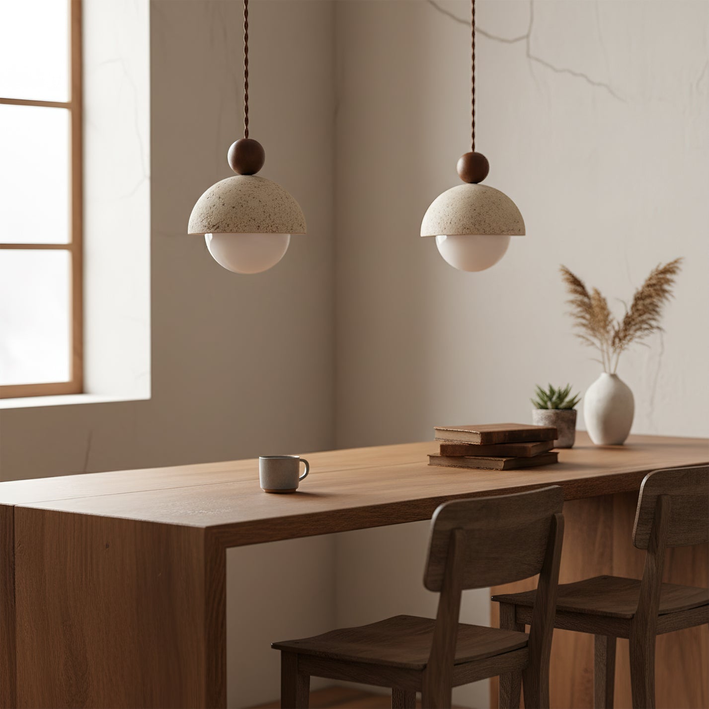 Nordale Travertine Pendant Light