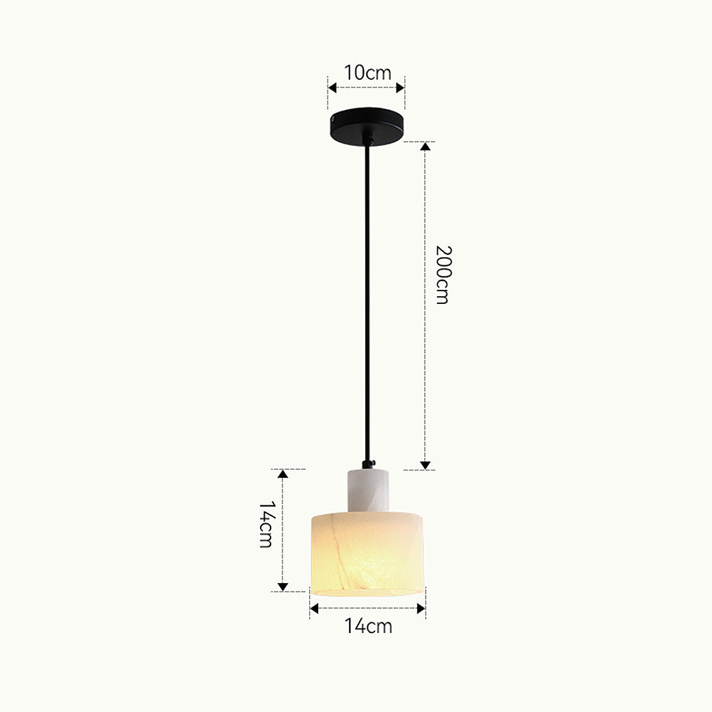 Ravelo Alabaster Pendant Light