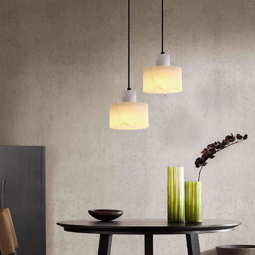 Ravelo Alabaster Pendant Light