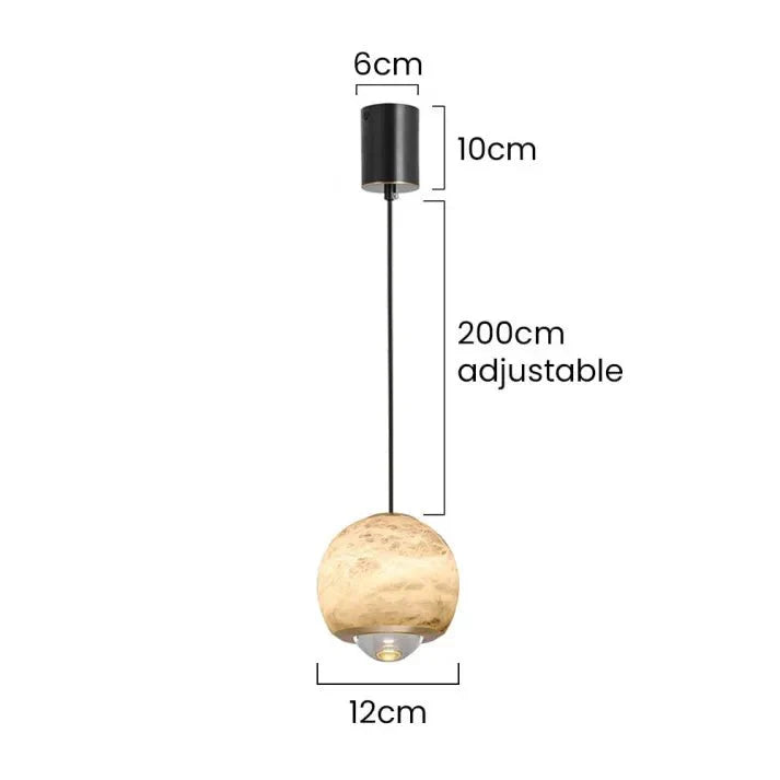 Albaso Alabaster Pendant Light