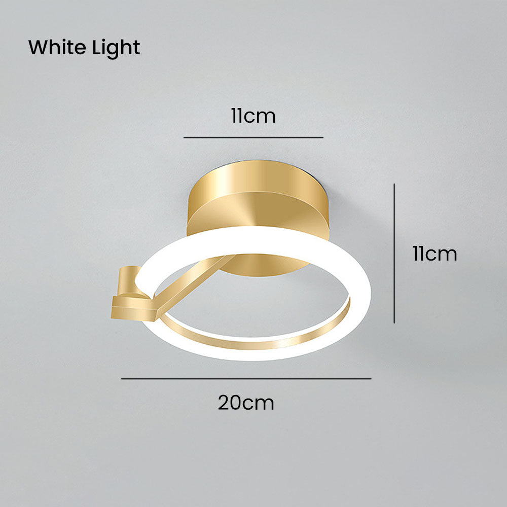 Disc Orbit Ceiling Light