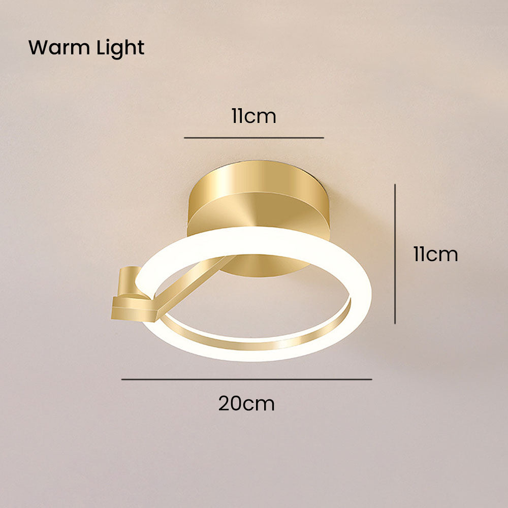 Disc Orbit Ceiling Light