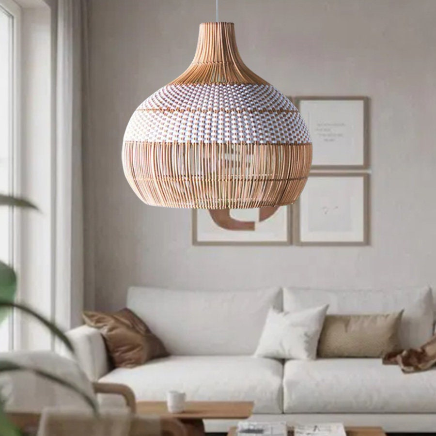 Avelina Woven Boho Pendant Light