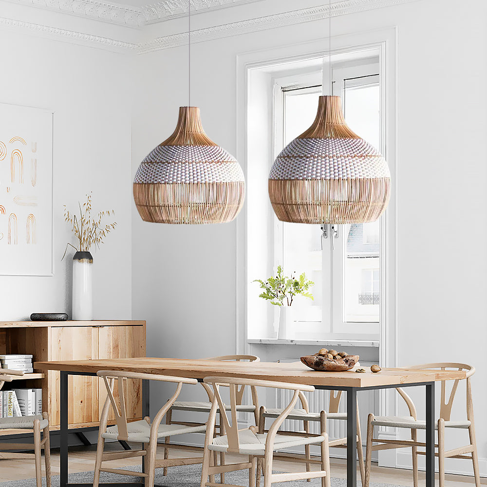 Avelina Woven Boho Pendant Light