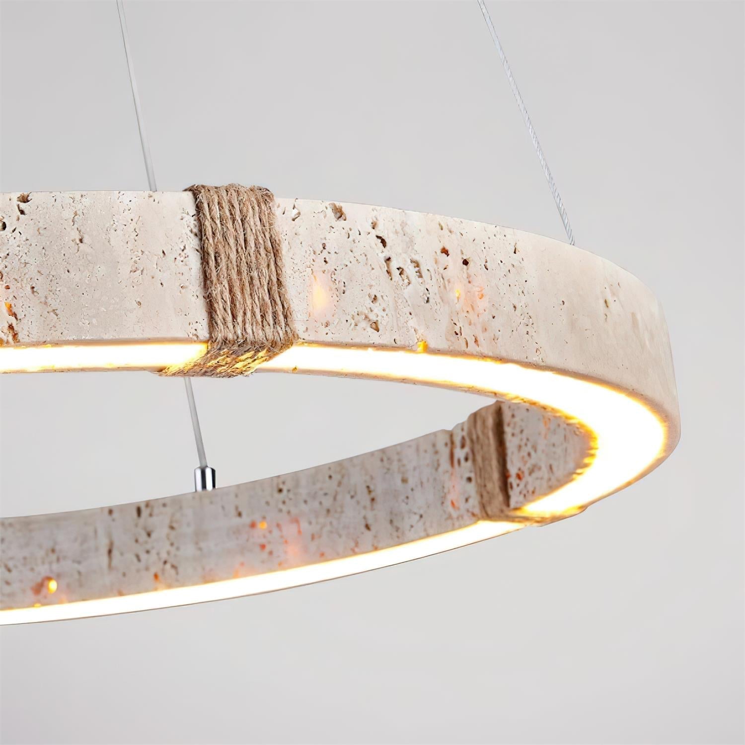 Dinalores Travertine Pendant Light