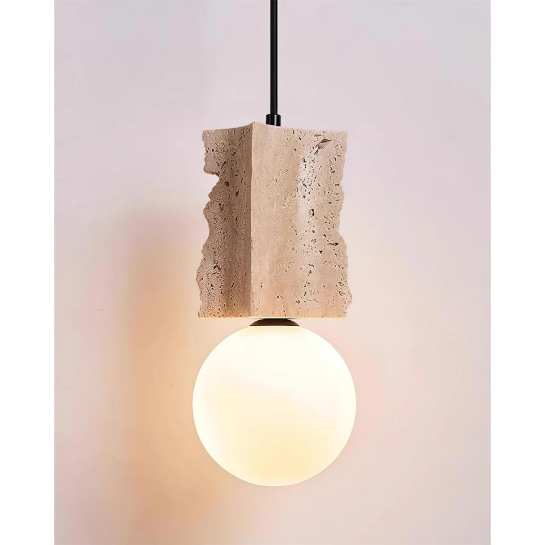 Broken Stone Design Pendant Light