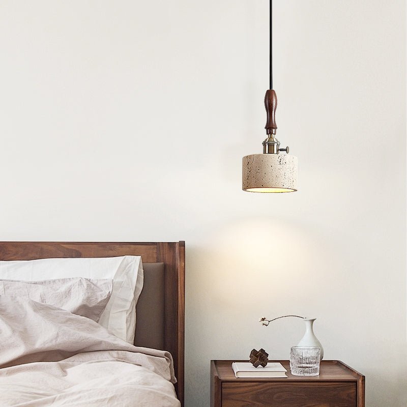 Notal Travertine Pendant Light
