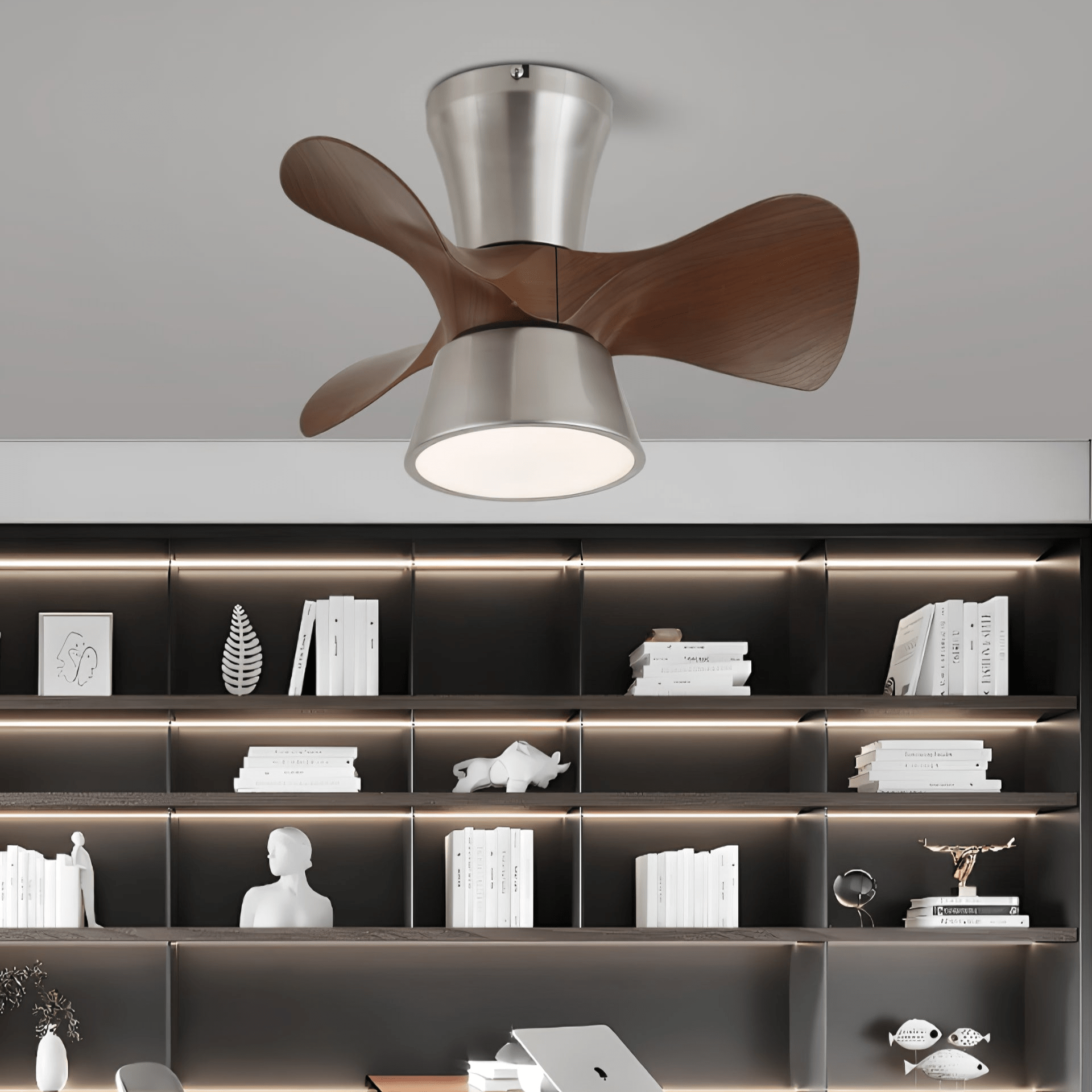 Lentavo LED Mini Ceiling Fan