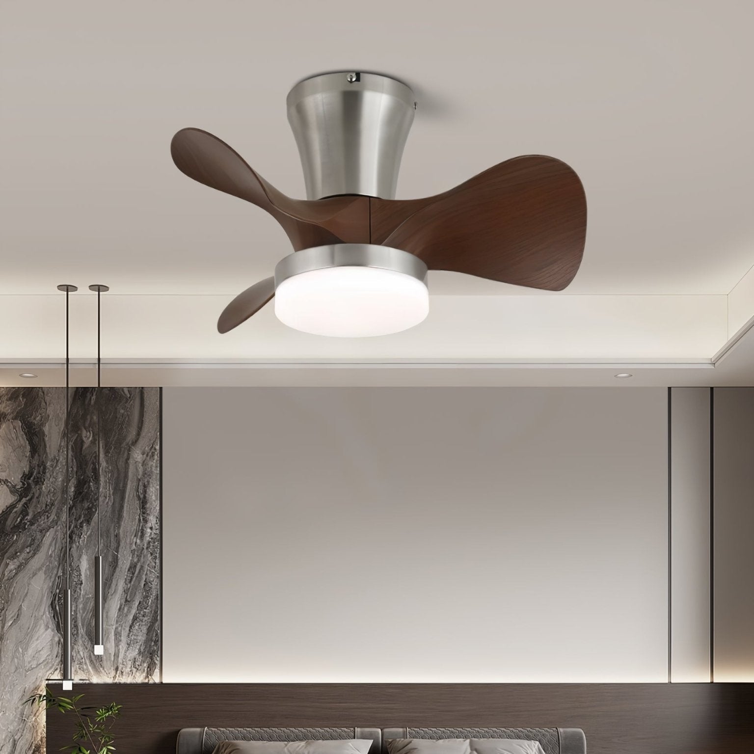 Lentavo LED Mini Ceiling Fan