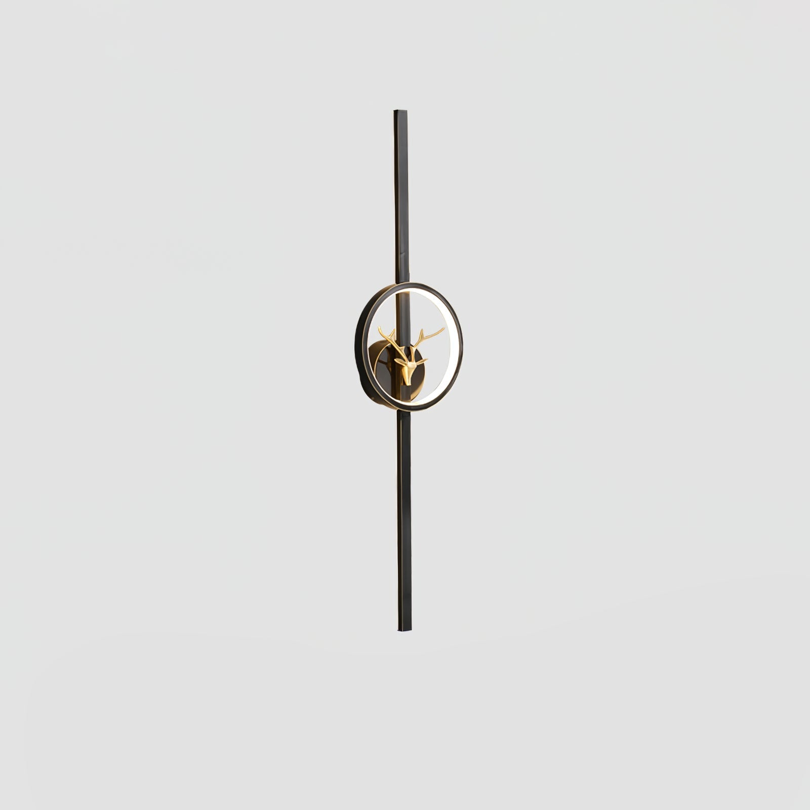 Brass Deer Design Wall Light