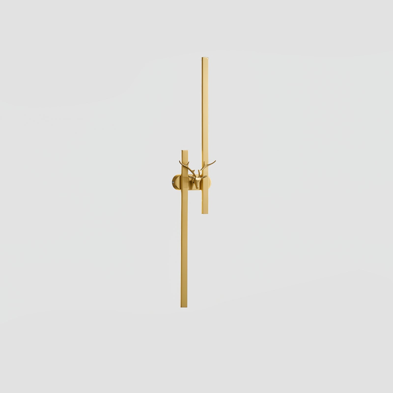 Brass Deer Design Wall Light