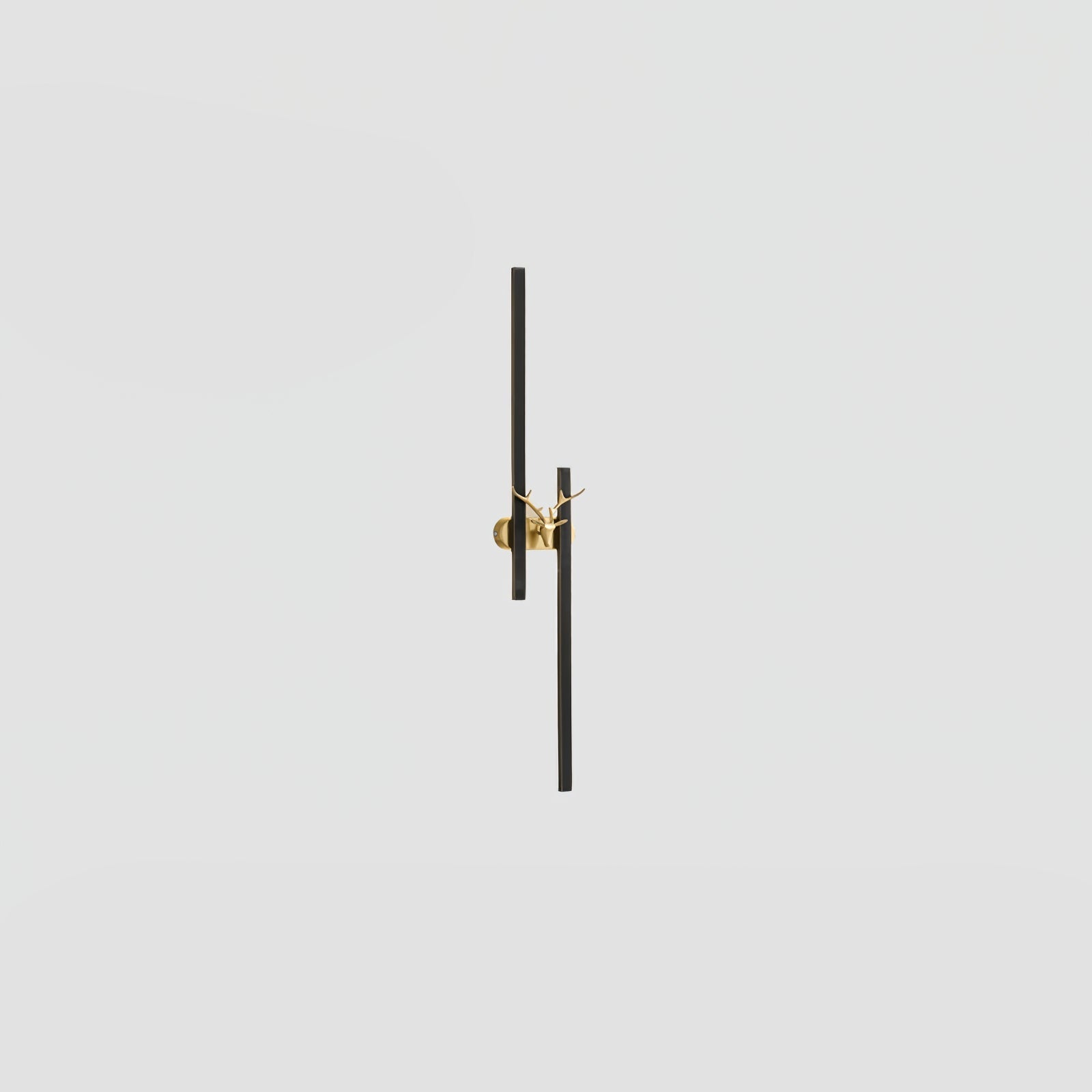 Brass Deer Design Wall Light