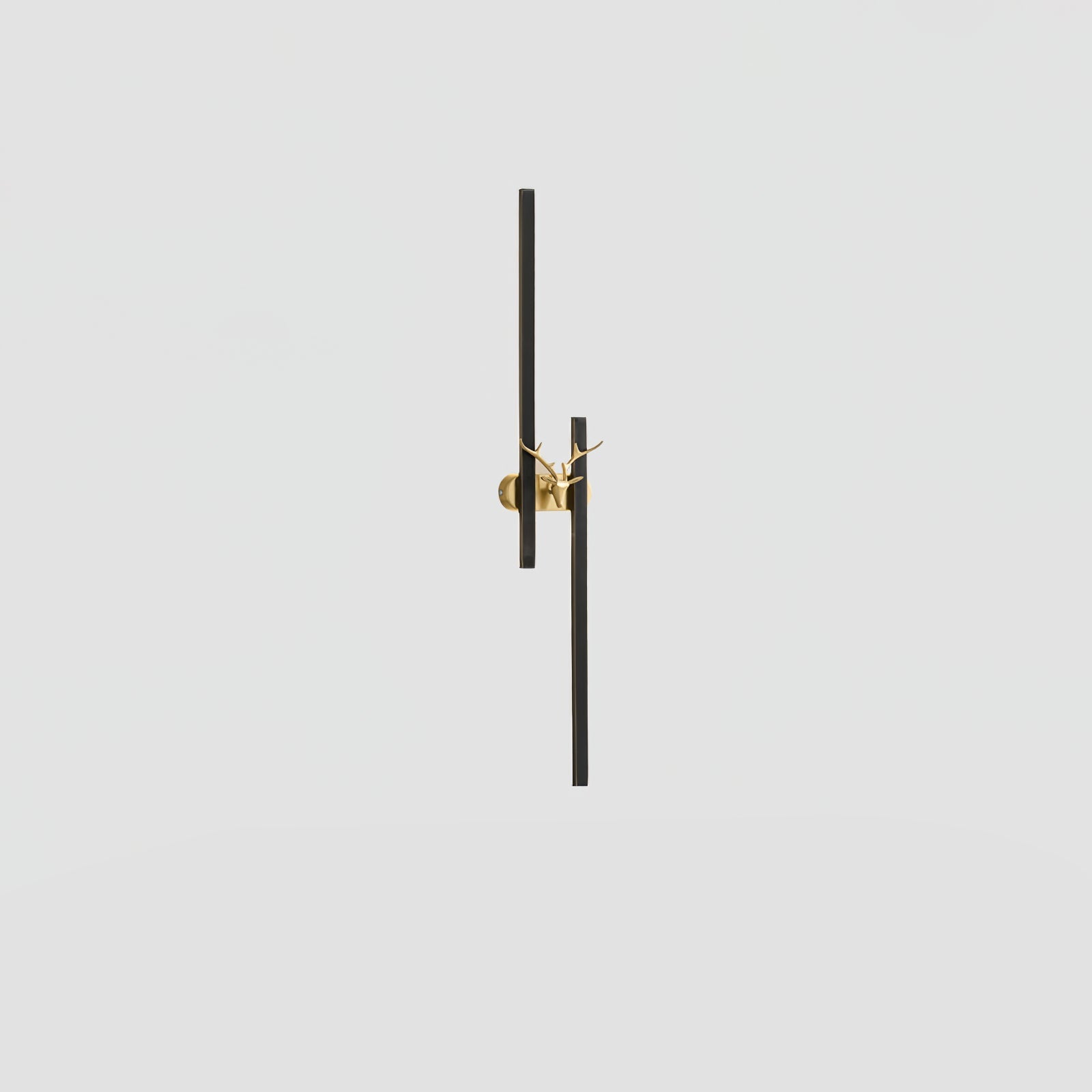 Brass Deer Design Wall Light