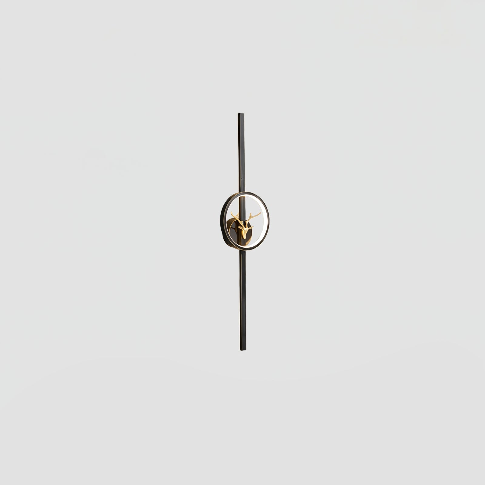 Brass Deer Design Wall Light
