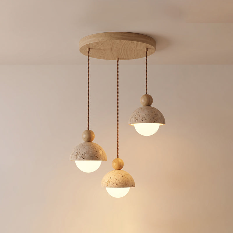 Nordale Travertine Pendant Light
