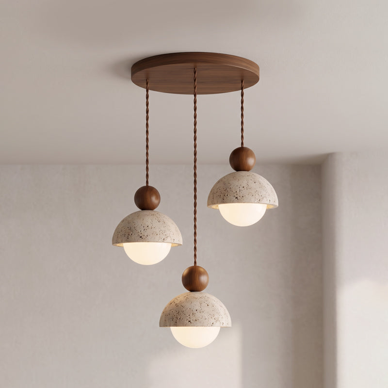 Nordale Travertine Pendant Light