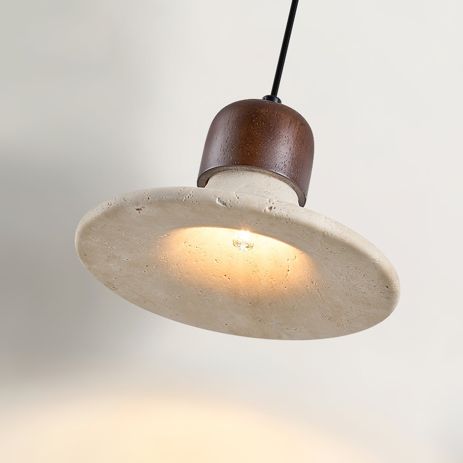 Kayza Travertine Pendant Light
