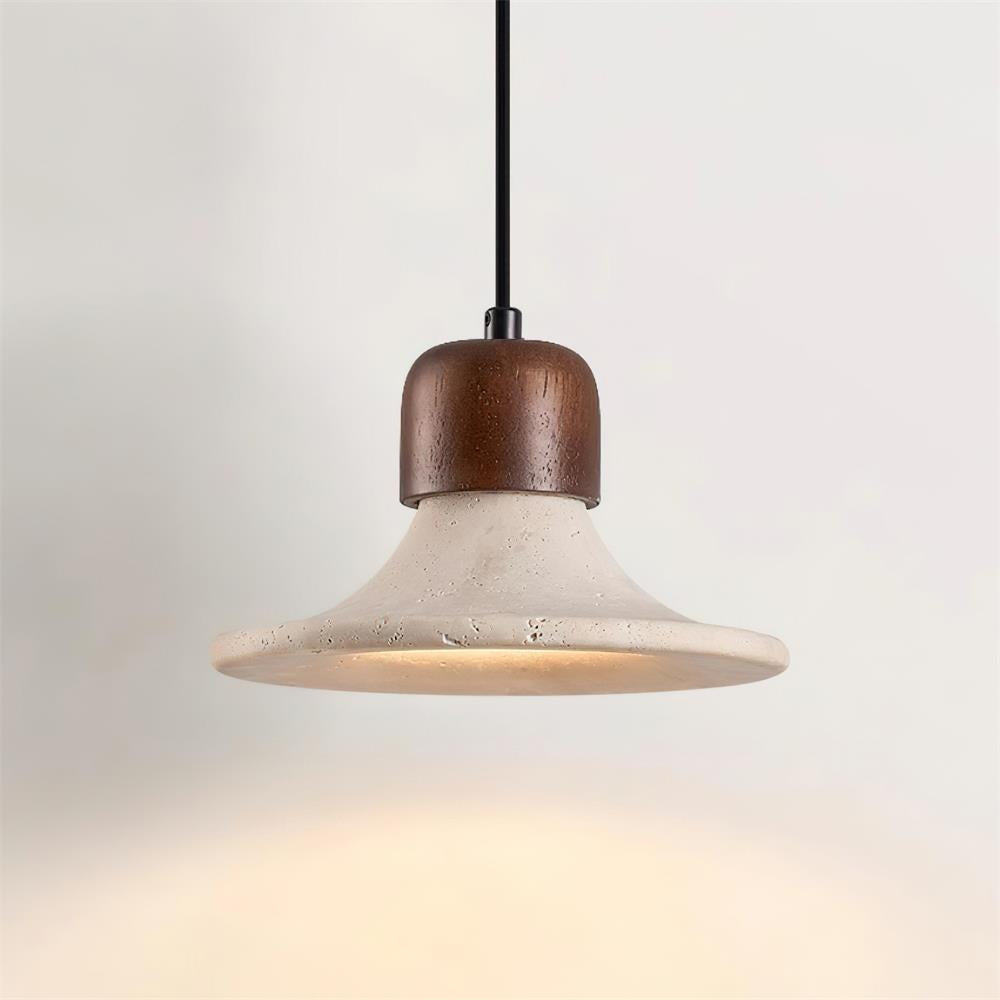 Kayza Travertine Pendant Light