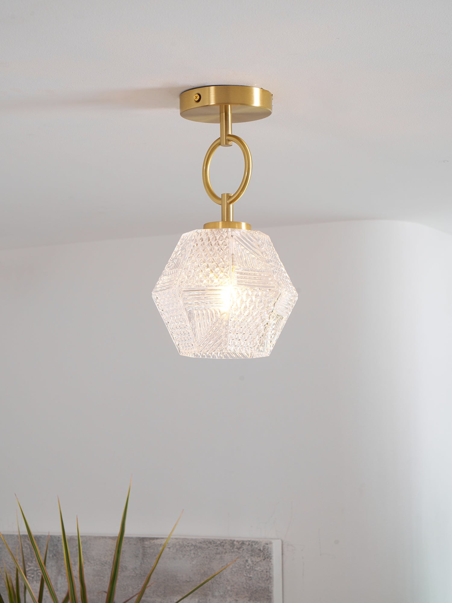 Rillton Art Deco Ceiling Light