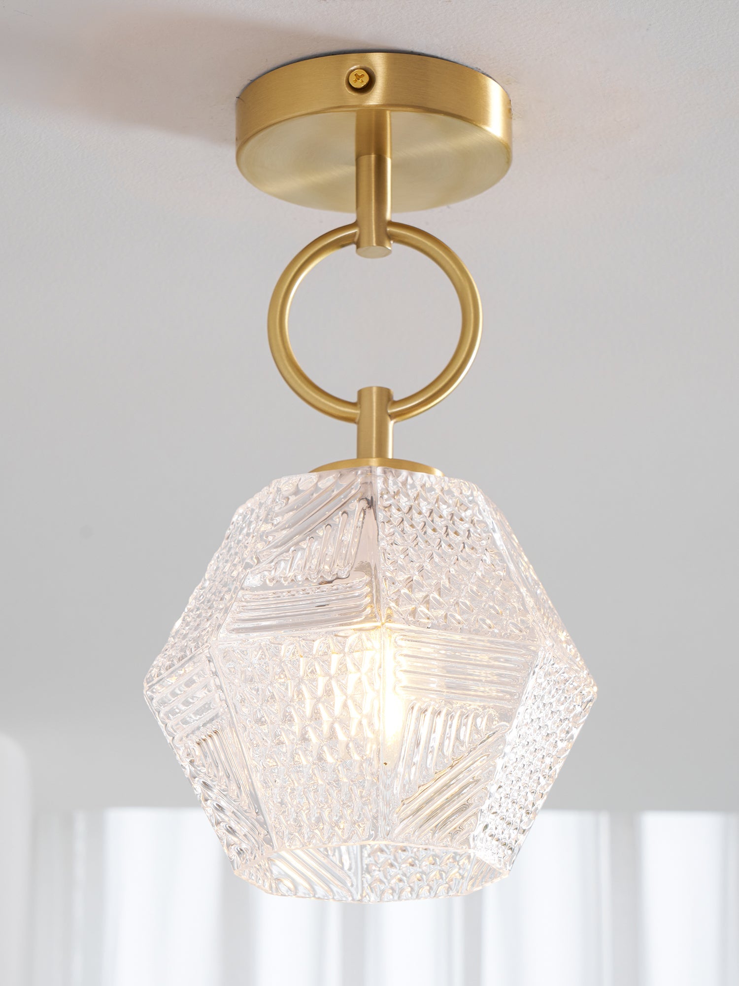 Rillton Art Deco Ceiling Light
