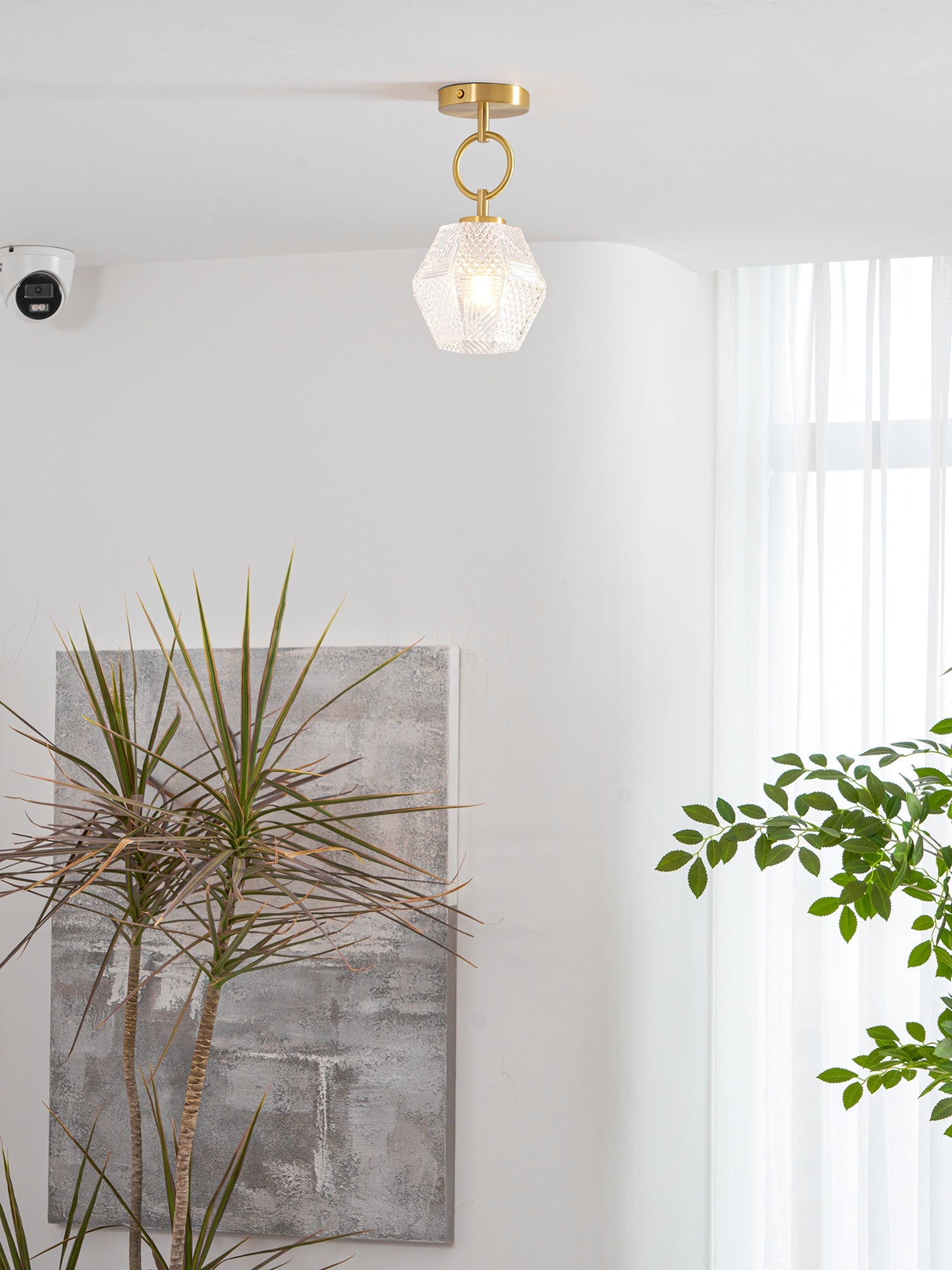 Rillton Art Deco Ceiling Light