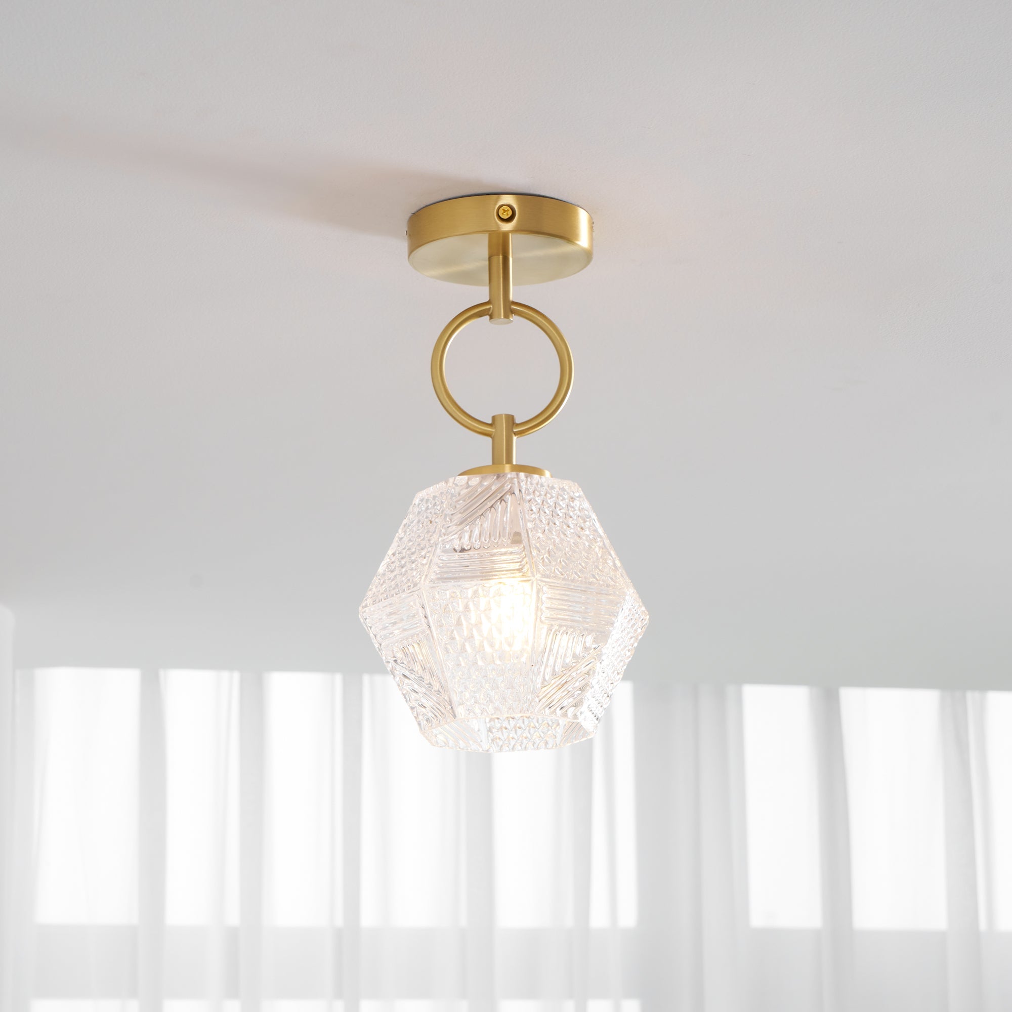Rillton Art Deco Ceiling Light