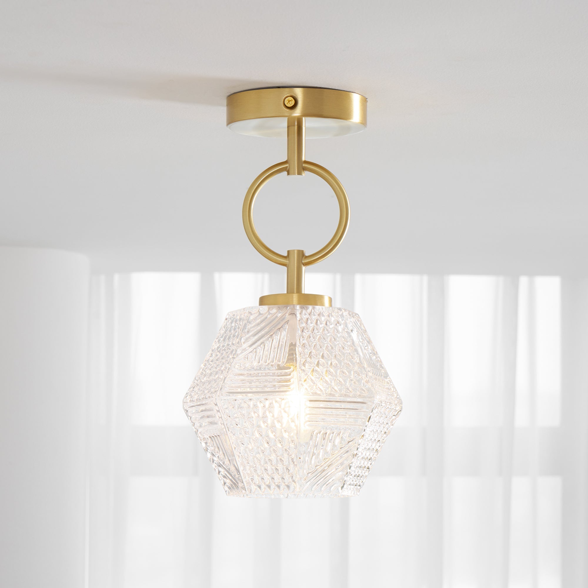Rillton Art Deco Ceiling Light