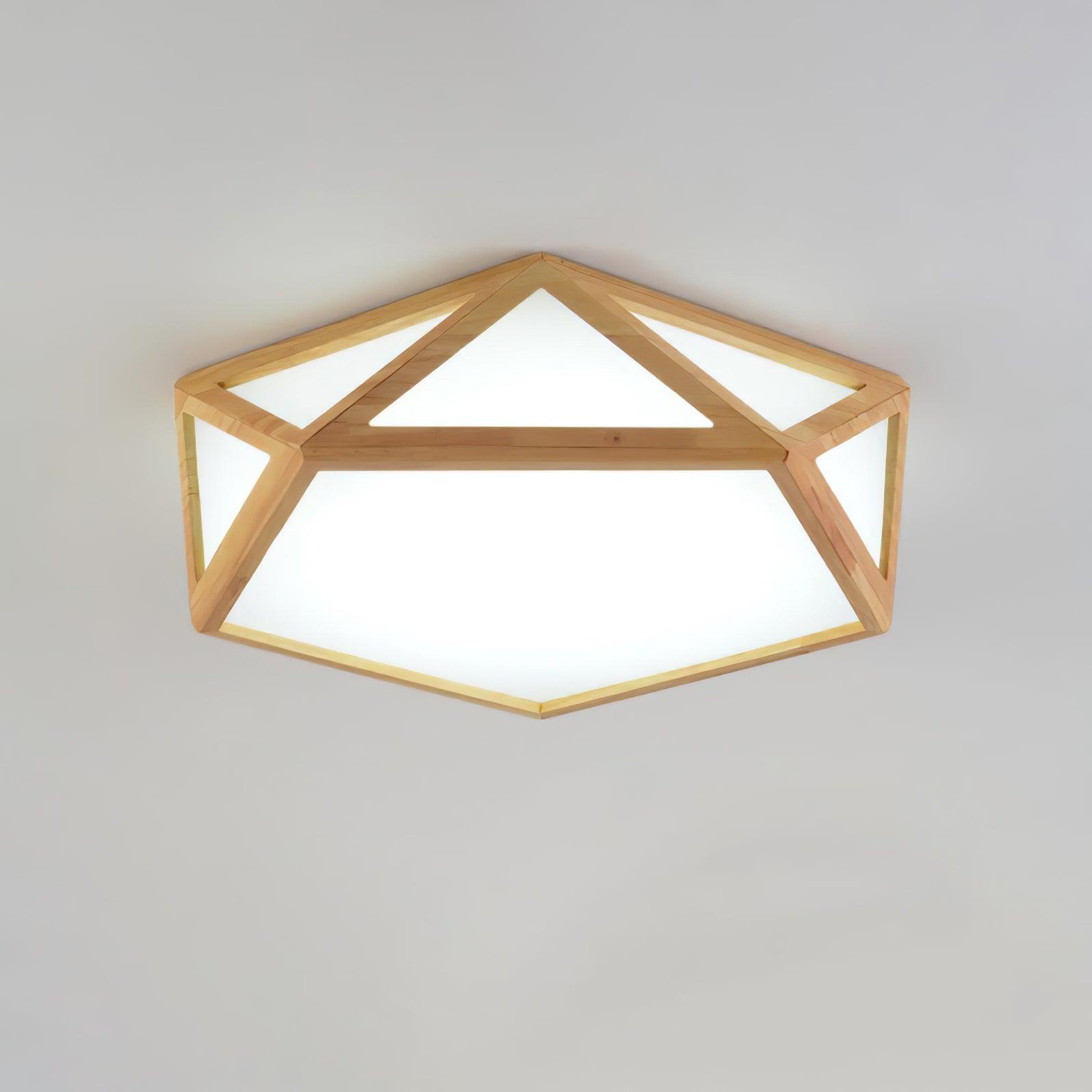 Dooles Wooden Ceiling Light
