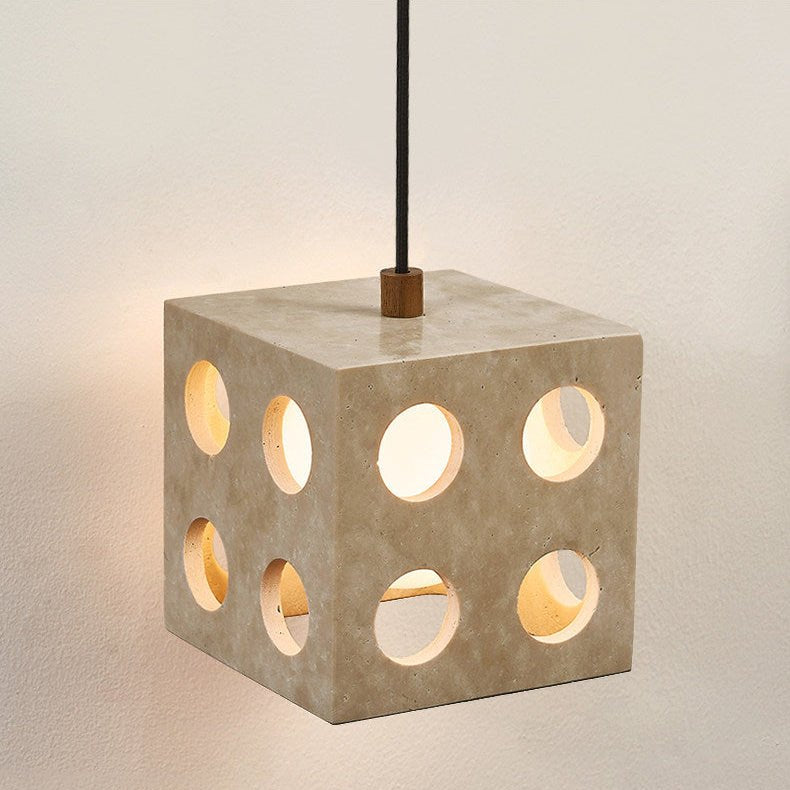 Dosc Travertine Pendant Light