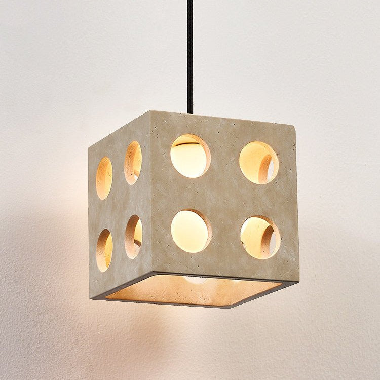 Dosc Travertine Pendant Light