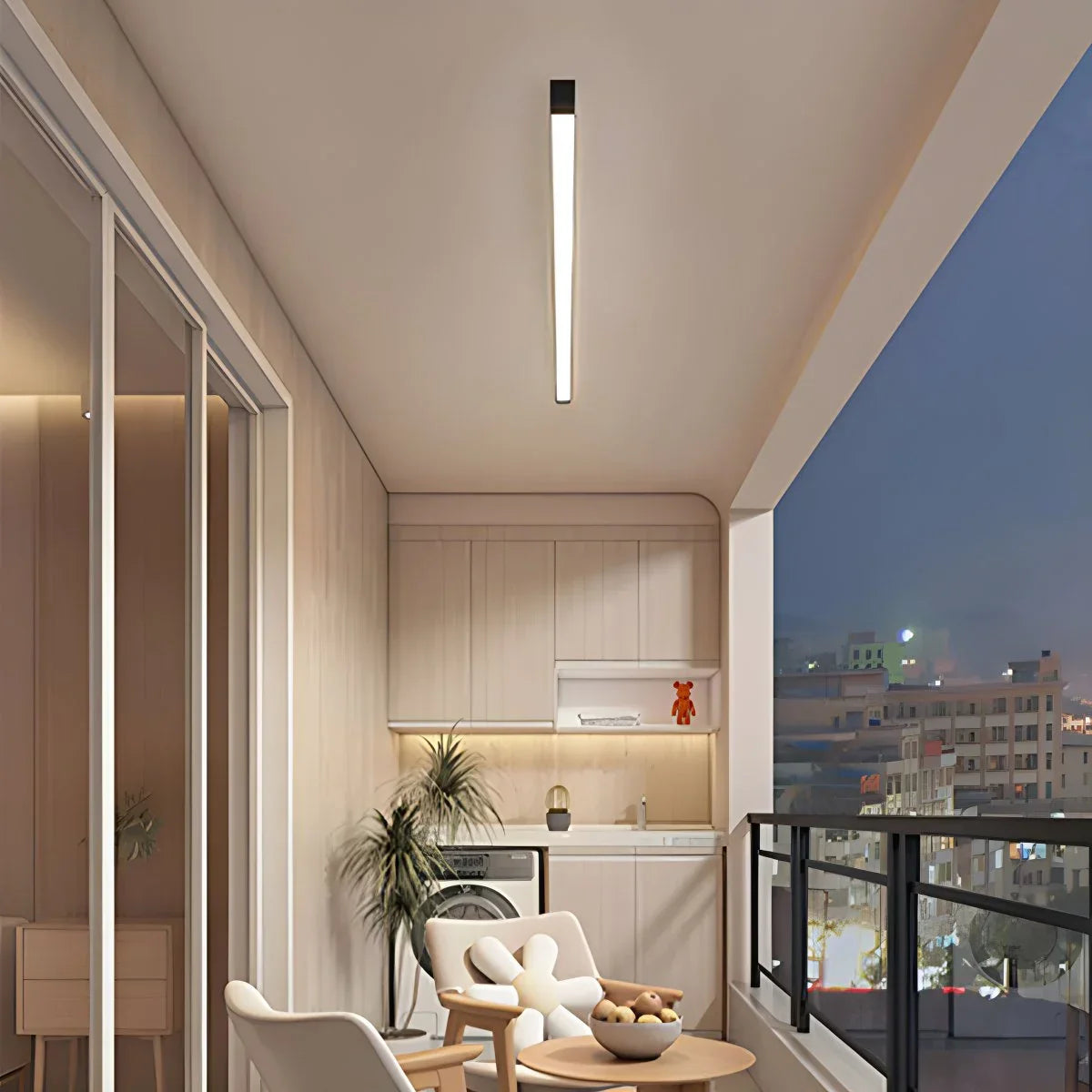 Monterio Linear Ceiling Light