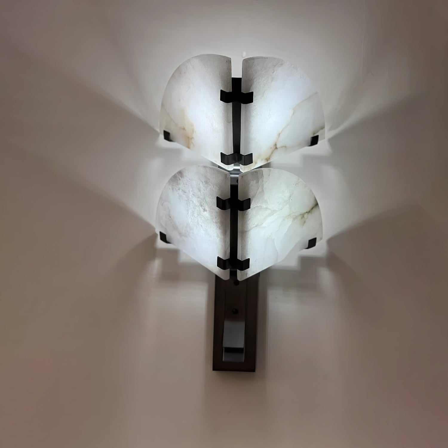 Domes Alabaster Wall Light