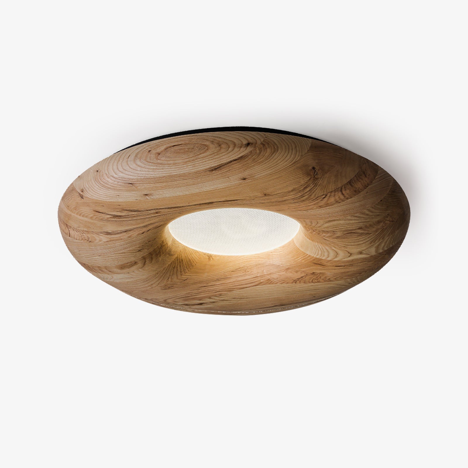 Cyon Wooden Donut Ceiling Light