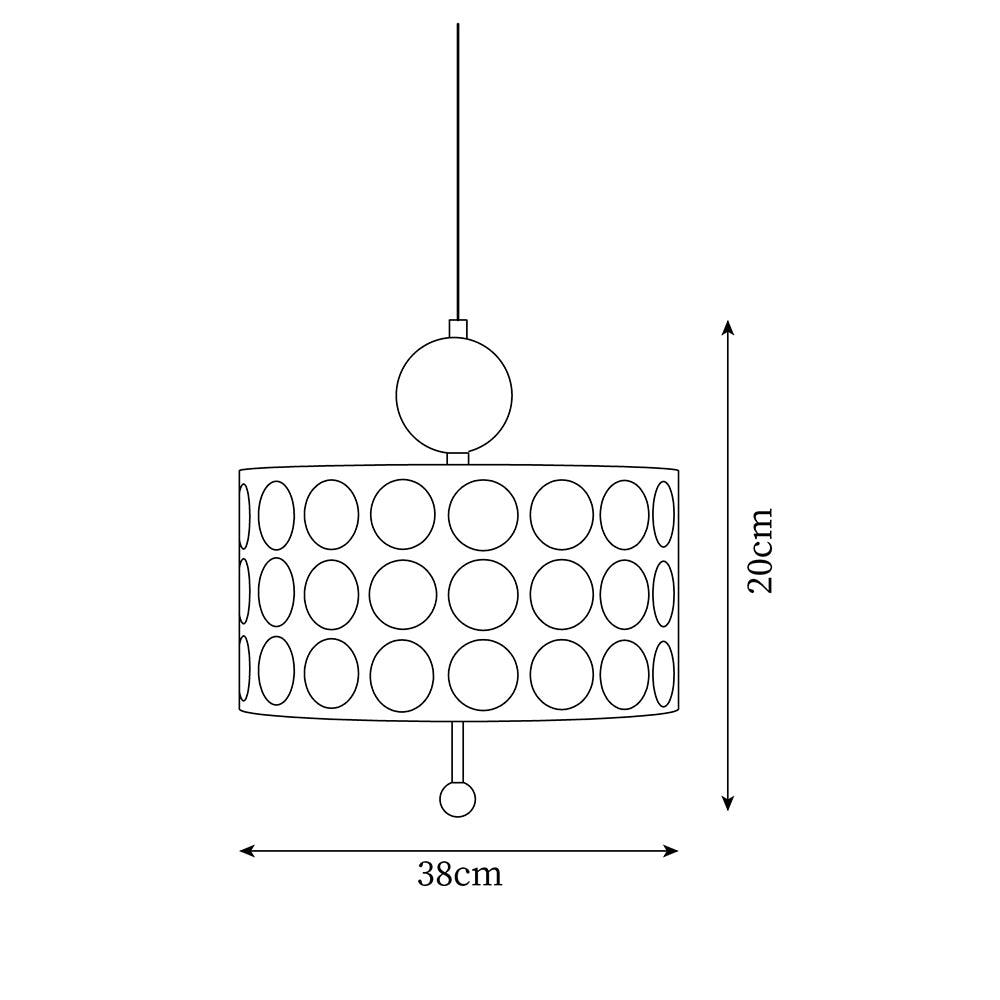 Dot Latico Pendant Light