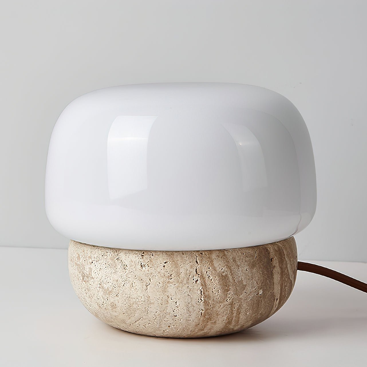 Dondus Travertine Table Lamp