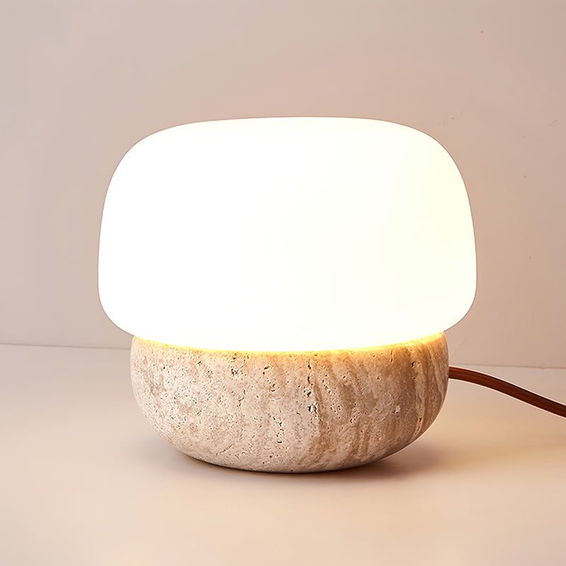 Dondus Travertine Table Lamp