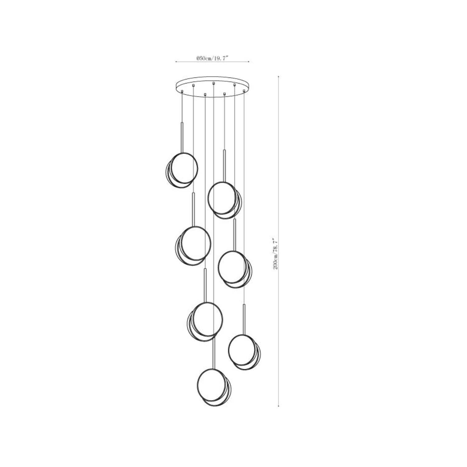 DuoDisc Pendant Light