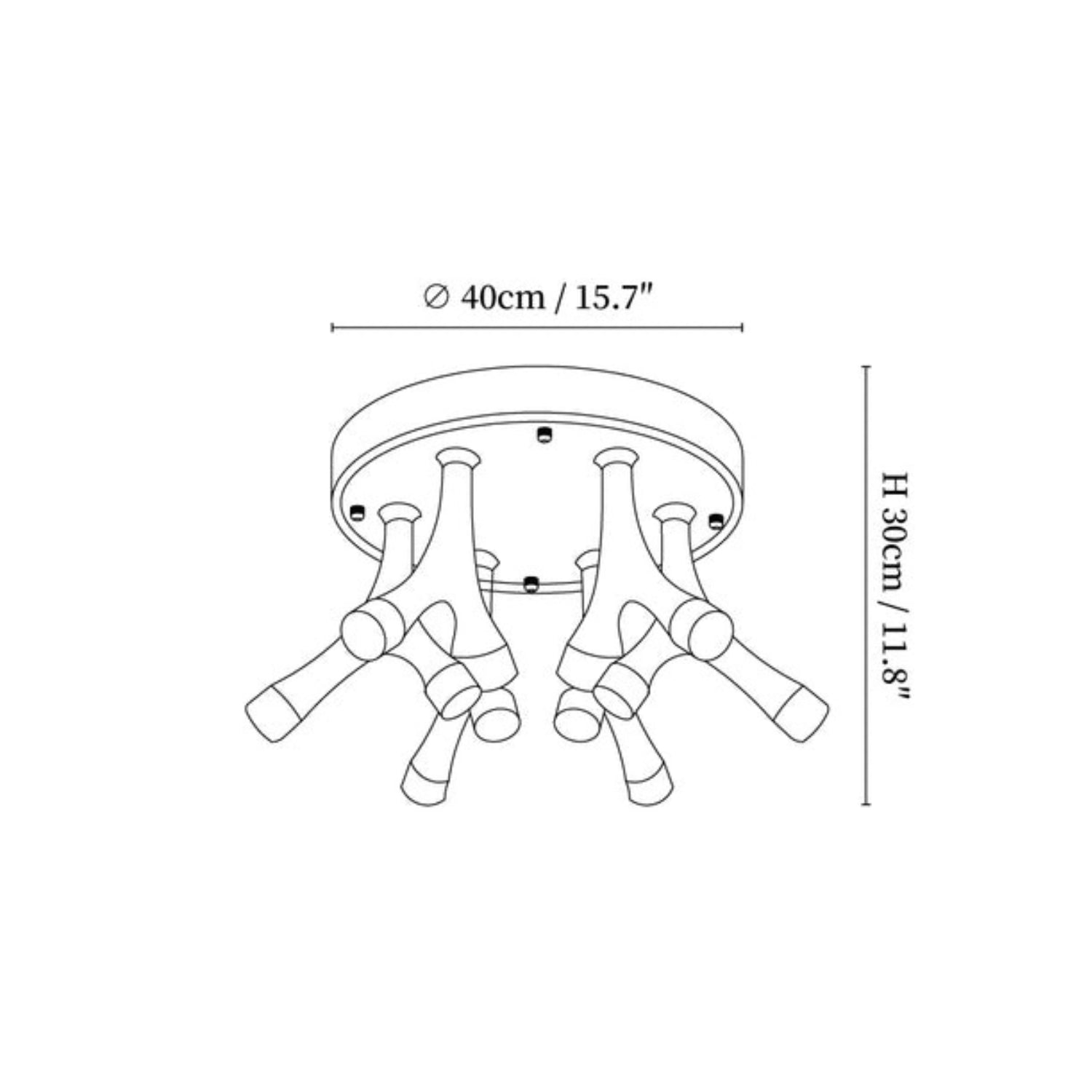 Tentazo Ceiling Light