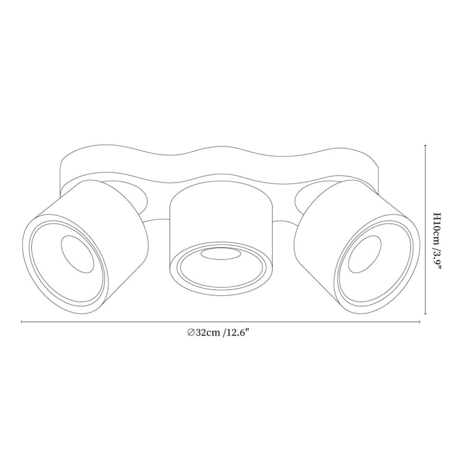 Tricos Linear Ceiling Light