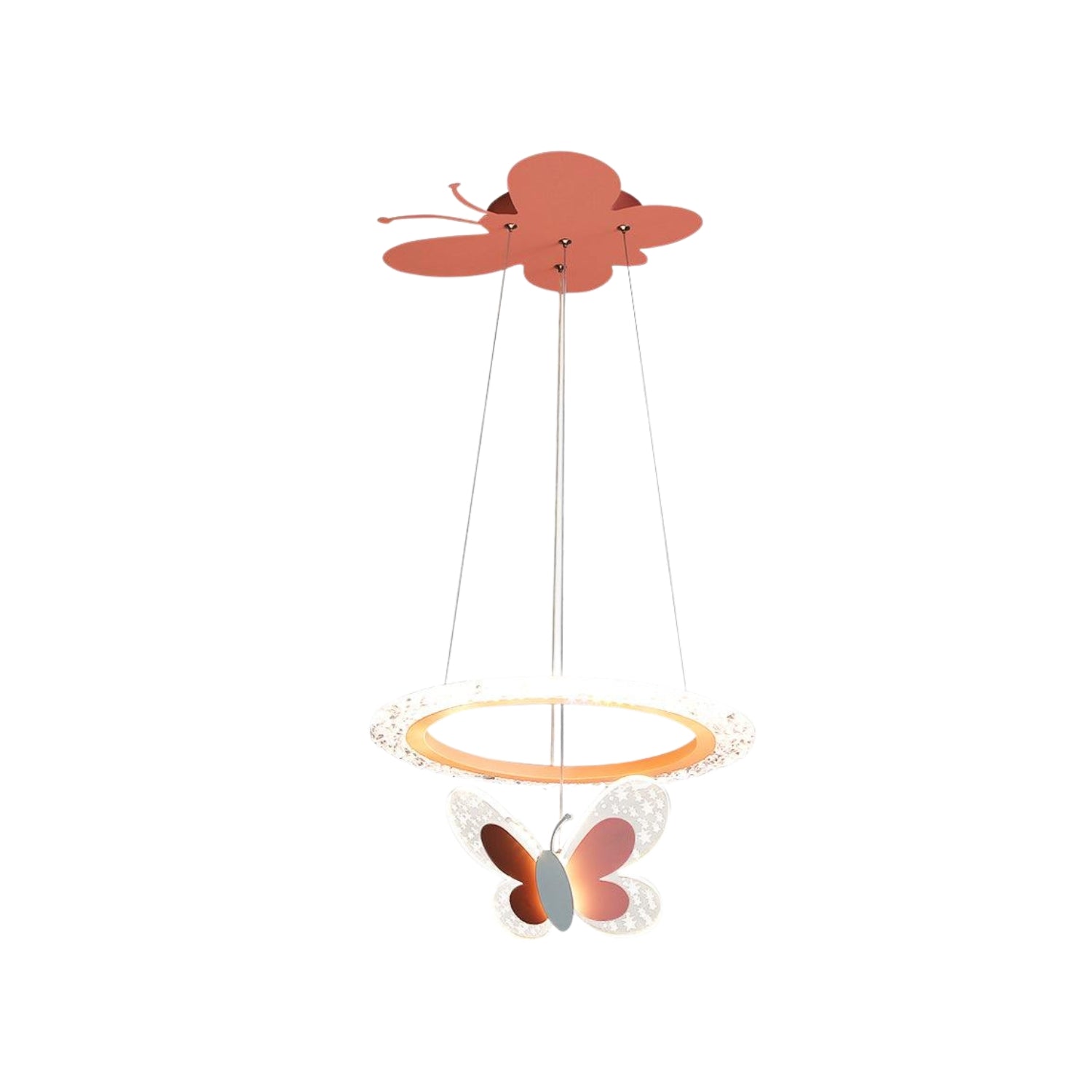 Colourful Butterfly Nursery Pendant Light