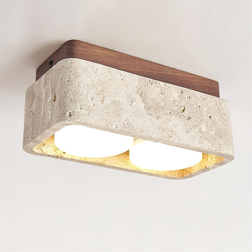 Dricovo Natural Stone Ceiling Light