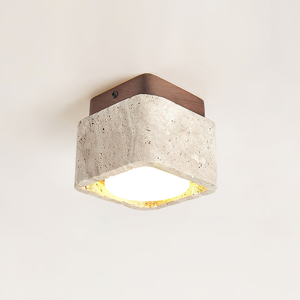 Dricovo Natural Stone Ceiling Light