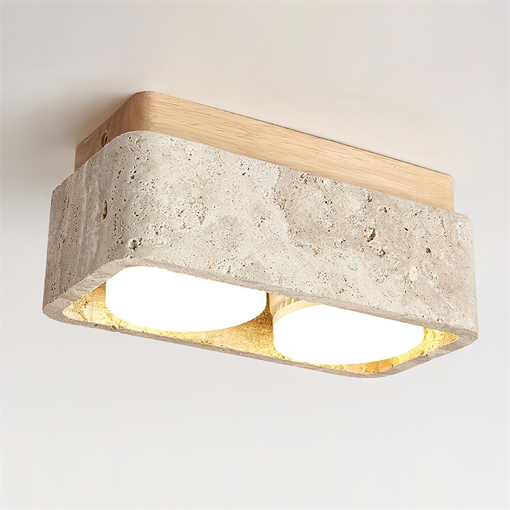 Dricovo Natural Stone Ceiling Light