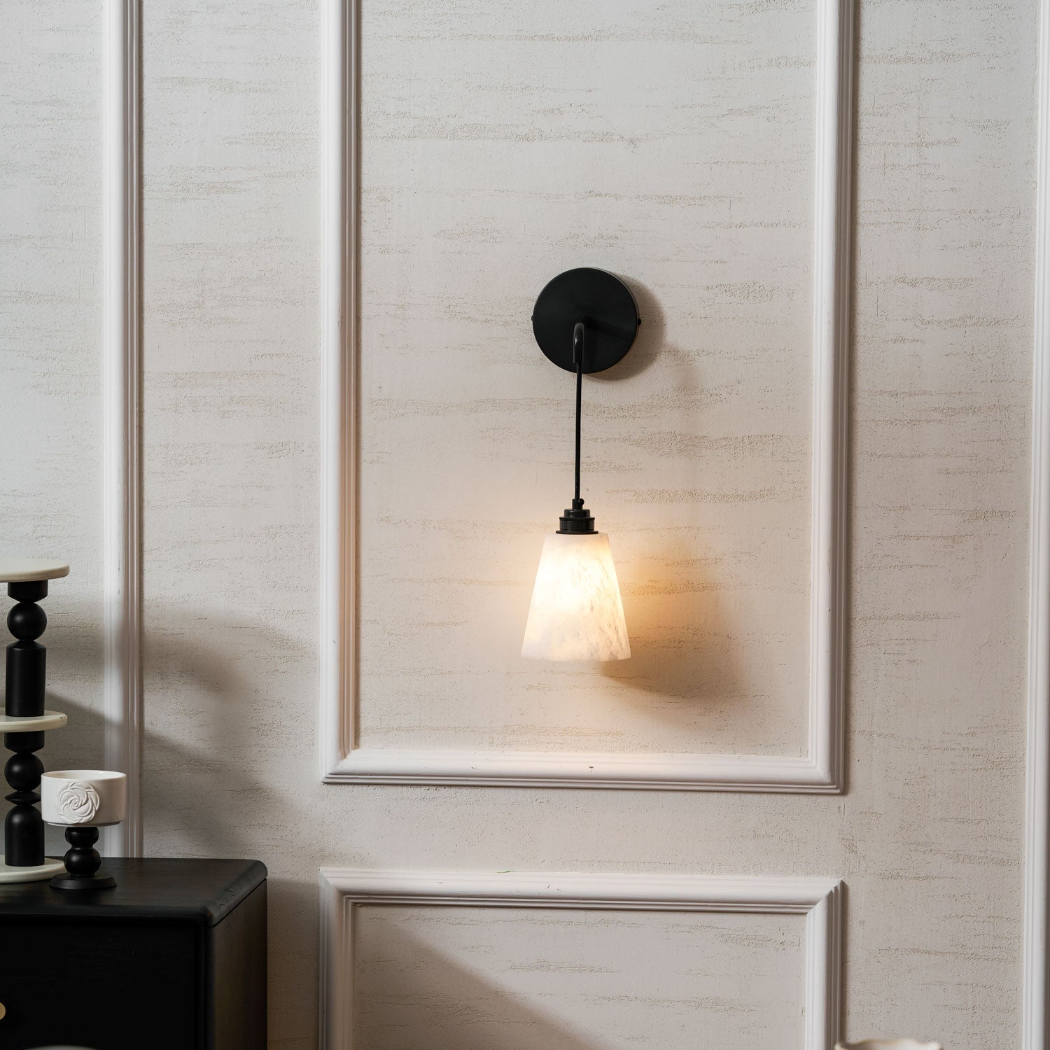 Cublen Pendant Alabaster Wall Light