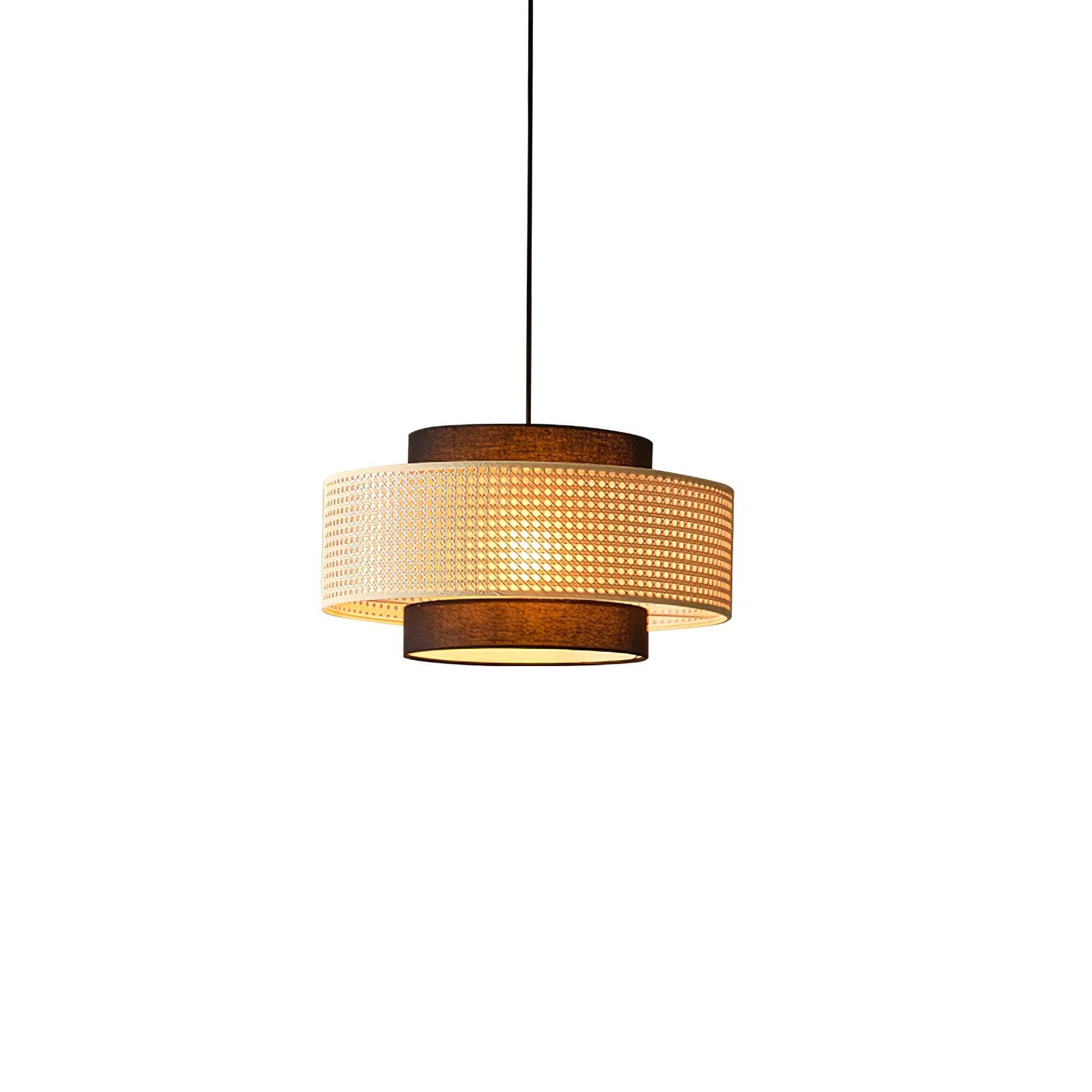 Delurso Japandi Style Pendant Light