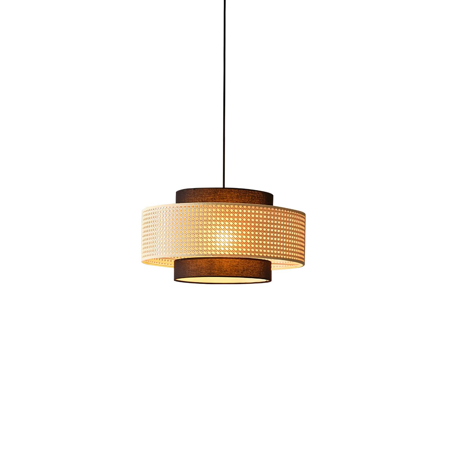 Delurso Japandi Style Pendant Light