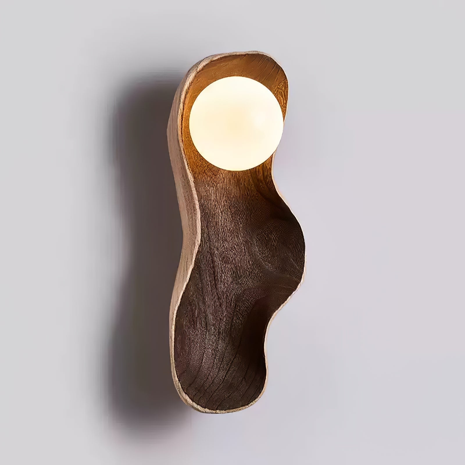 Hescio Wooden Wall Light